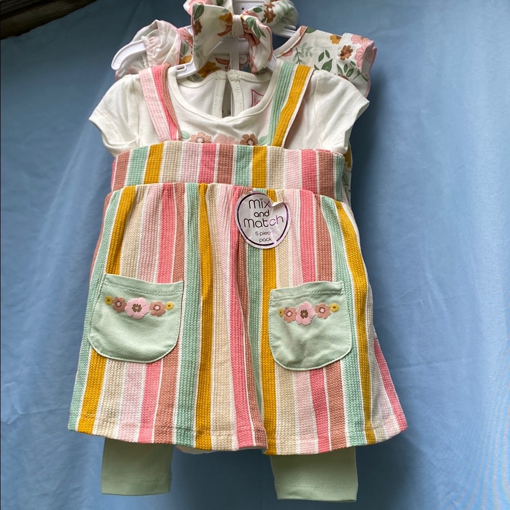 Kids Striped Matching Set